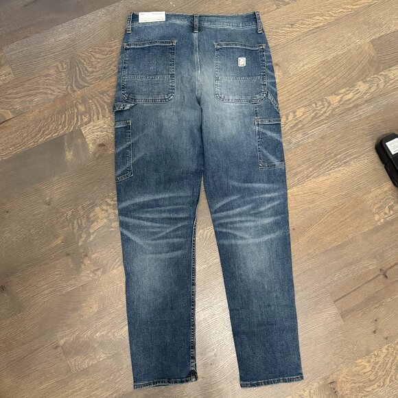 NWT American Eagle Men's Carpenter Slim Fit Jeans - Size 30x34 - Picture 3 of 11